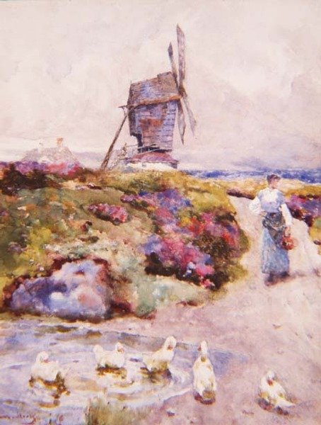 Ortak Değirmen, Houghton, Huntingdonshire by David Woodlock