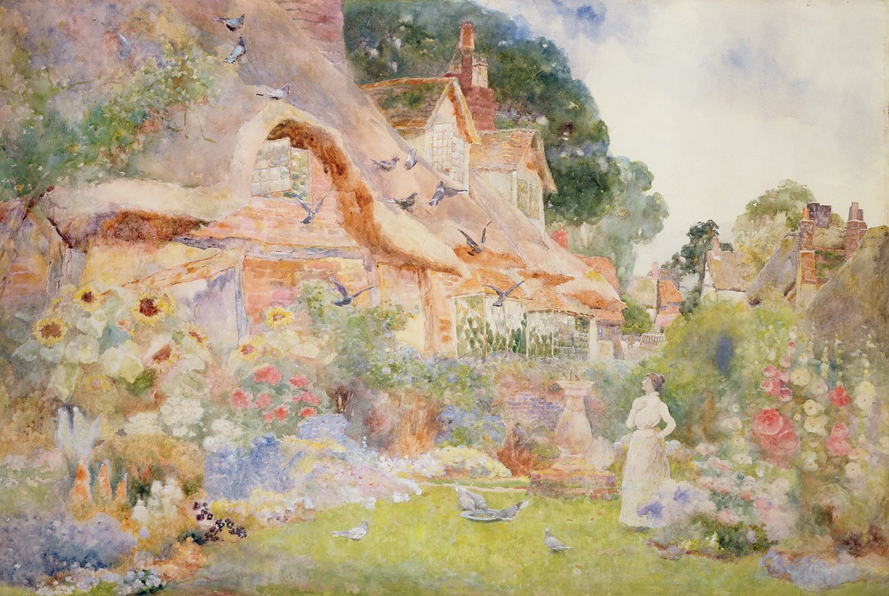 Güvercinleri İzlemek, 1905 by David Woodlock