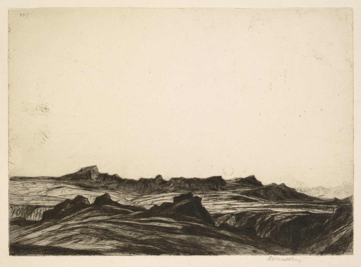 Arran Tepeleri by David Young Cameron