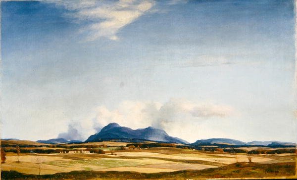 Sonbahar Bulutları, Ochil Tepeleri, 1930 dolayları (tuval üzerine yağlı boya) by David Young Cameron