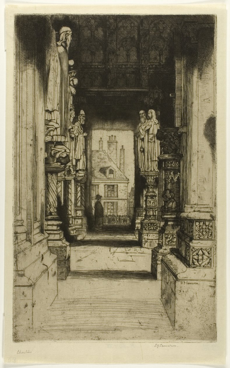 Chartres by David Young Cameron