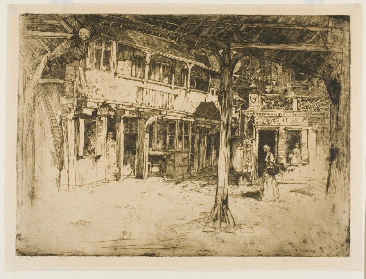 İyi Çocuk Mahkemesi, Rouen by David Young Cameron