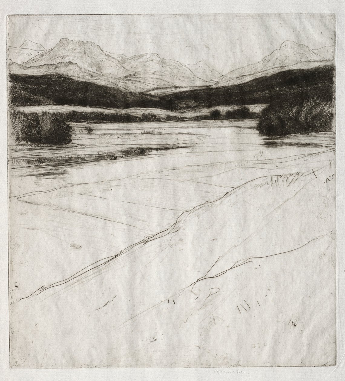 Tulloch Tepeleri by David Young Cameron