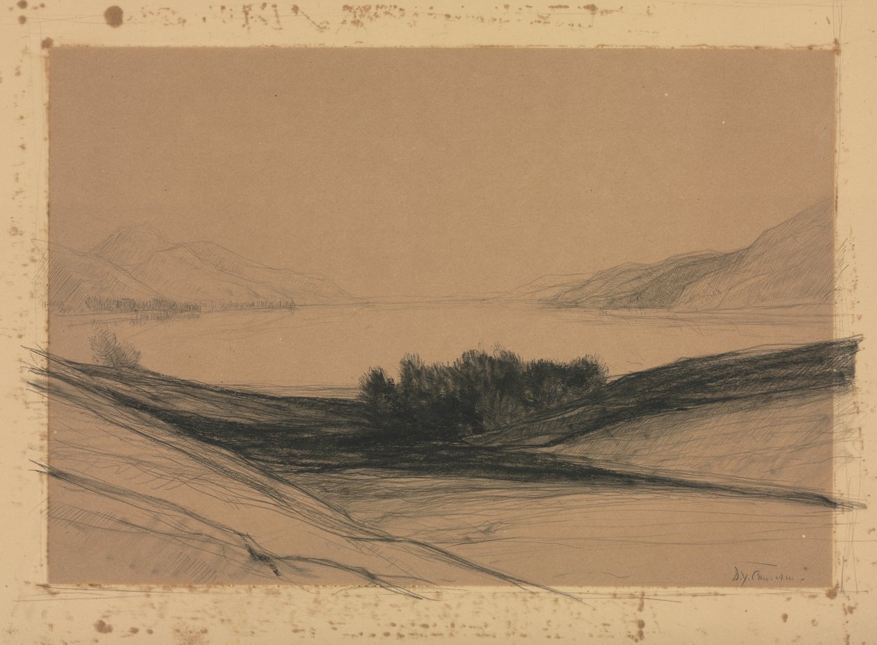 Loch Ness, İskoçya by David Young Cameron