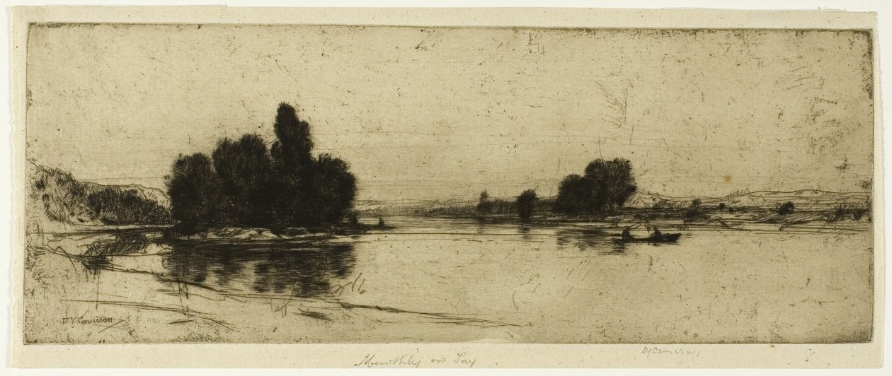 Tay üzerinde Murthly by David Young Cameron