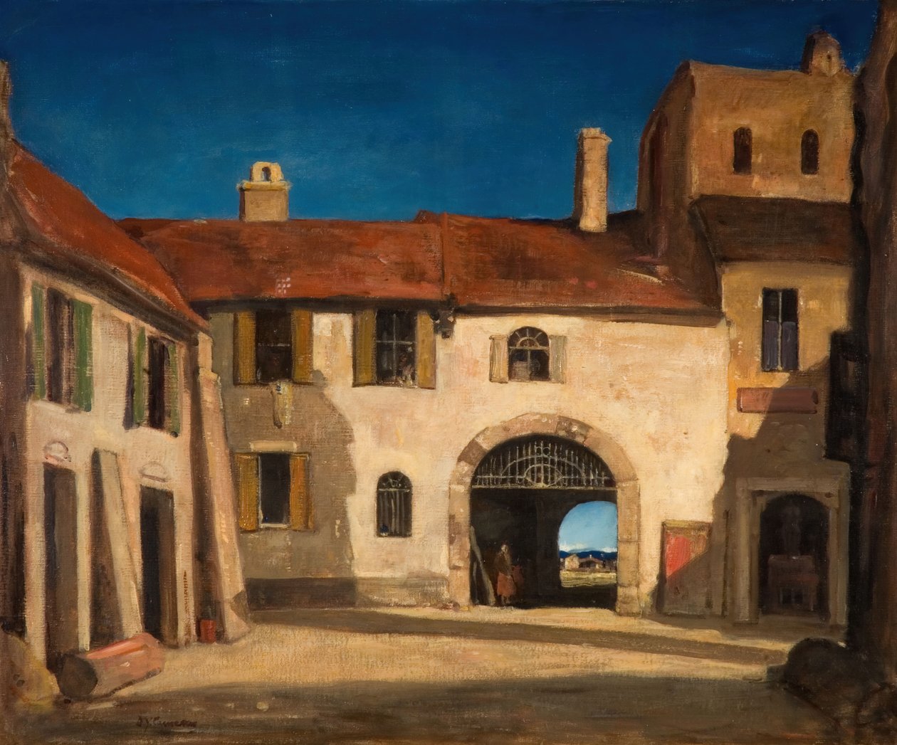 Rambelli, Roma yakınlarında, İtalya, 1922. by David Young Cameron
