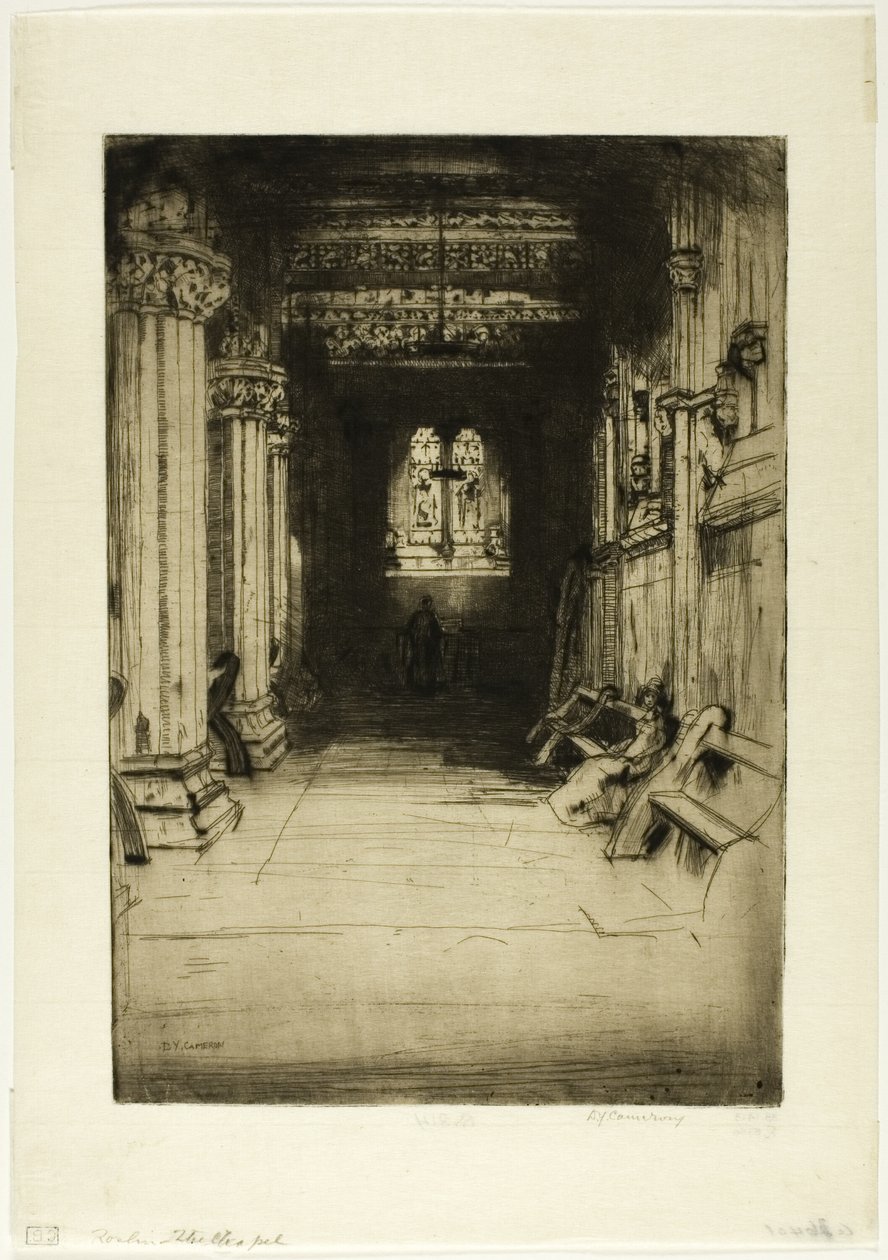 Rosslyn Şapeli by David Young Cameron