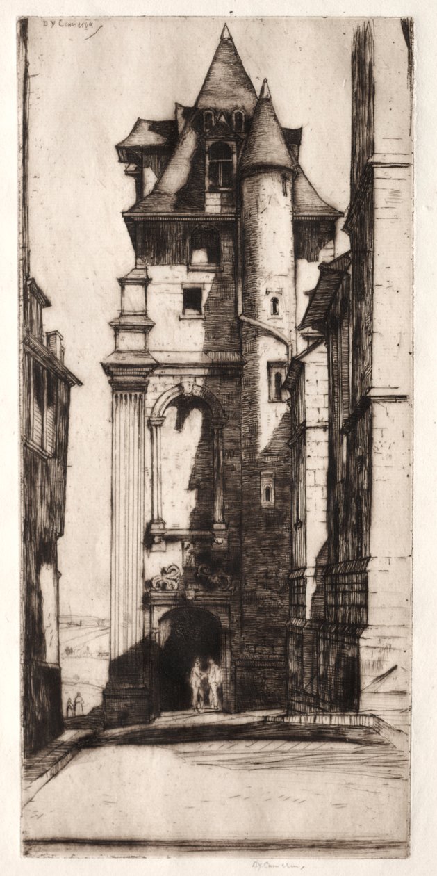 Aziz Aignan, Chartres by David Young Cameron