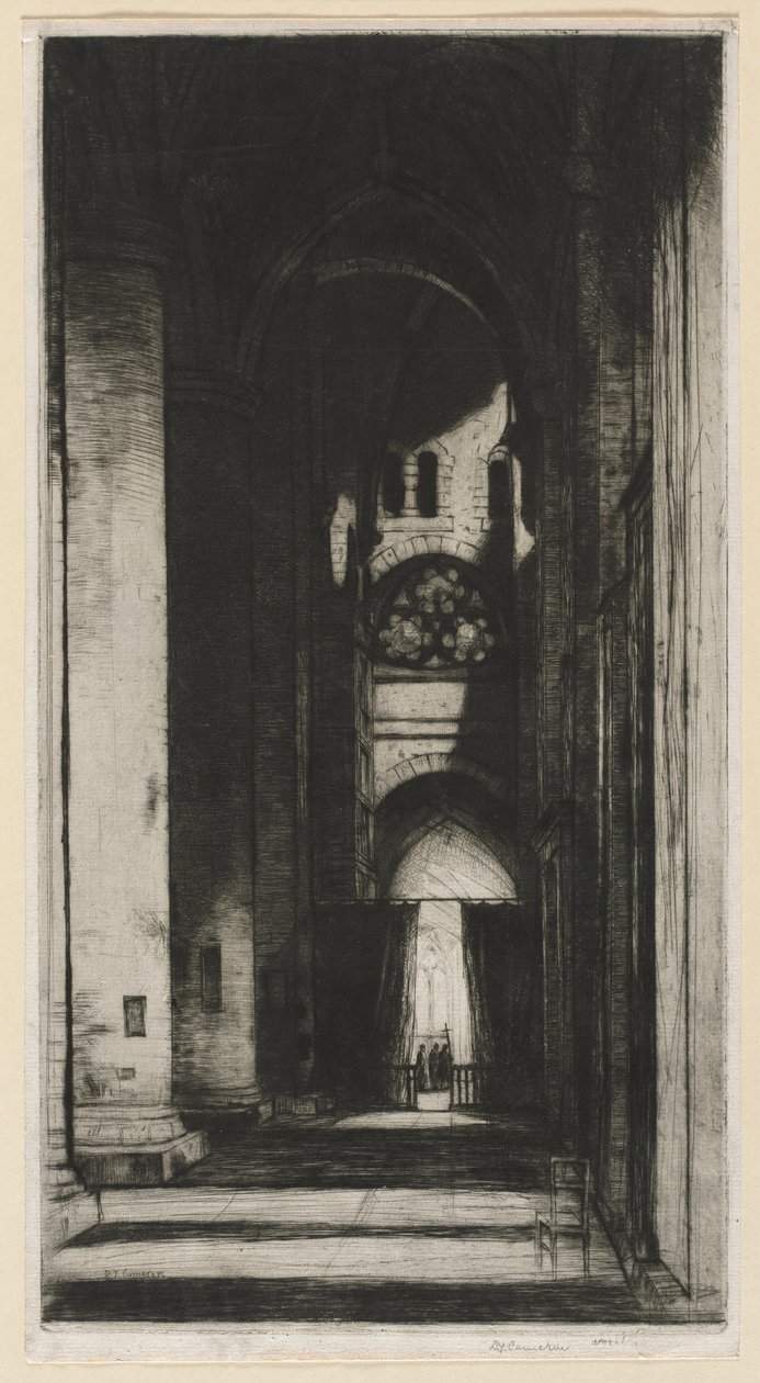 Tewkesbury Manastırı by David Young Cameron