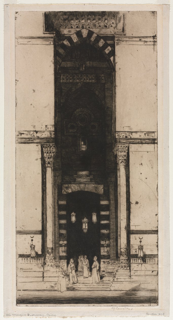 Cami Kapısı, Kahire by David Young Cameron
