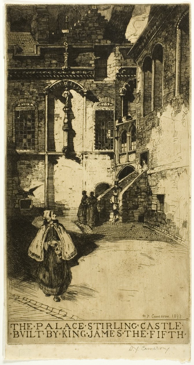 Saray, Stirling Kalesi by David Young Cameron