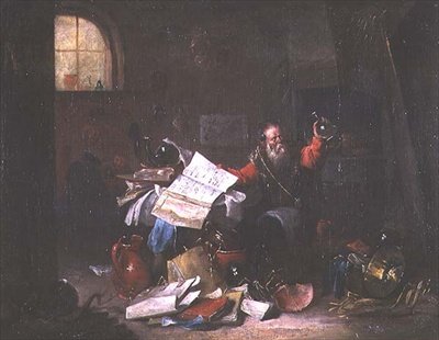 Kimyager by David the Elder Teniers