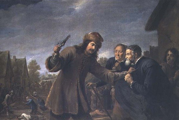 Bir Köye Saldırı, 1648 by David Teniers the Younger