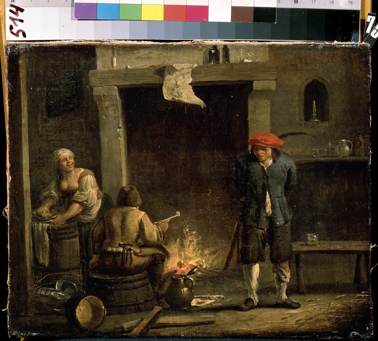 Ocağın önü (Fırında). David Teniers