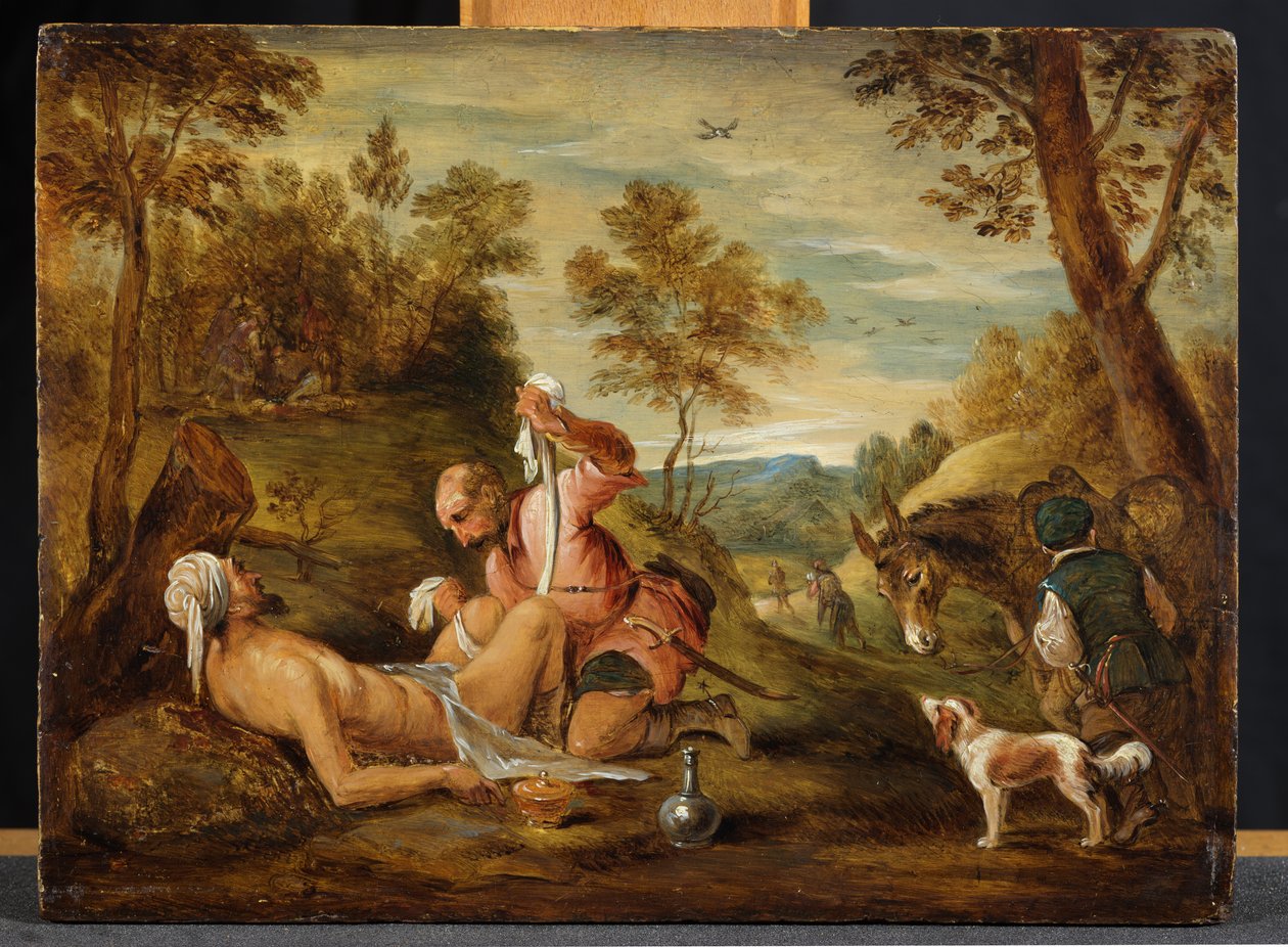 İyi Samiriyeli, by David Teniers the Younger