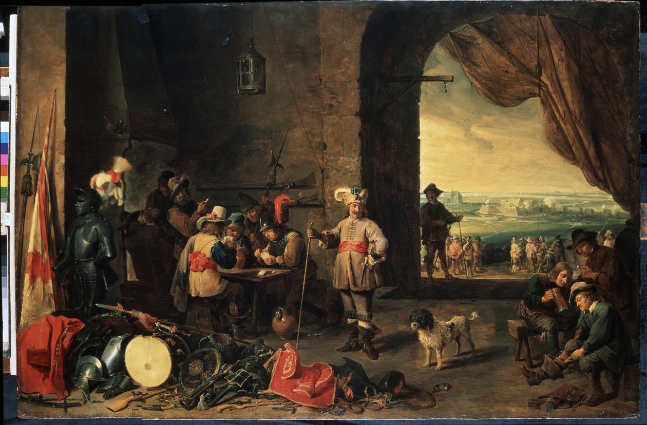 Muhafız odası. David Teniers