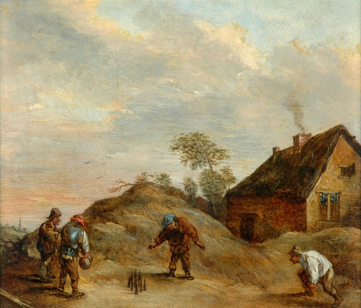 Kase Oynayan Adamlar by David Teniers the Younger