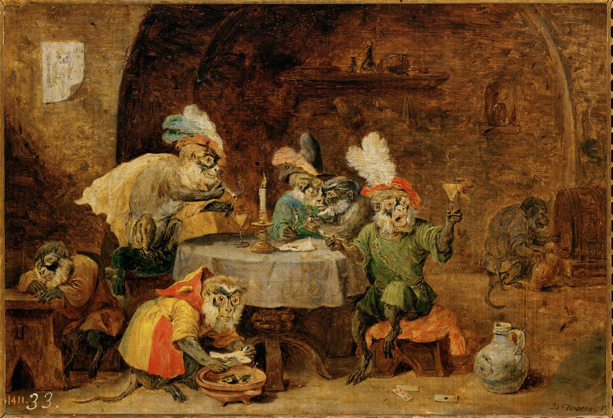  by David the Younger Teniers