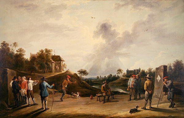 Okçuluk Yarışması (tuval üzerine yağlı boya) by David Teniers the Younger