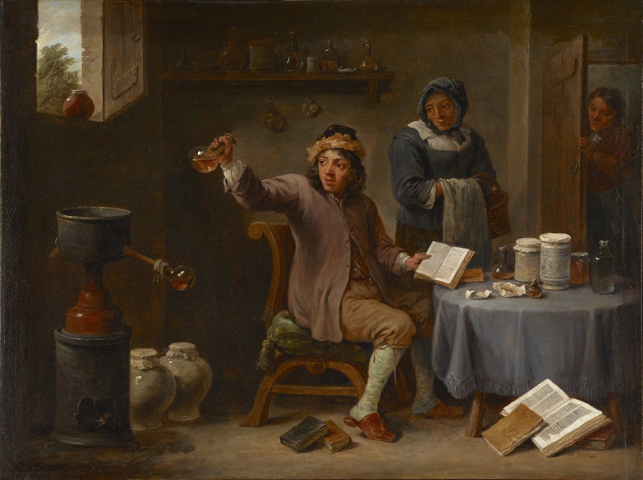 Doktor Ziyareti by David Teniers the Younger