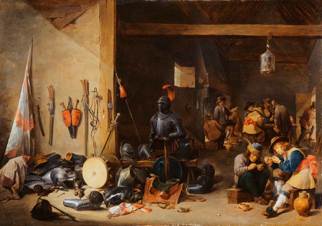 Bir Muhafız Odasının İçi, c.1640