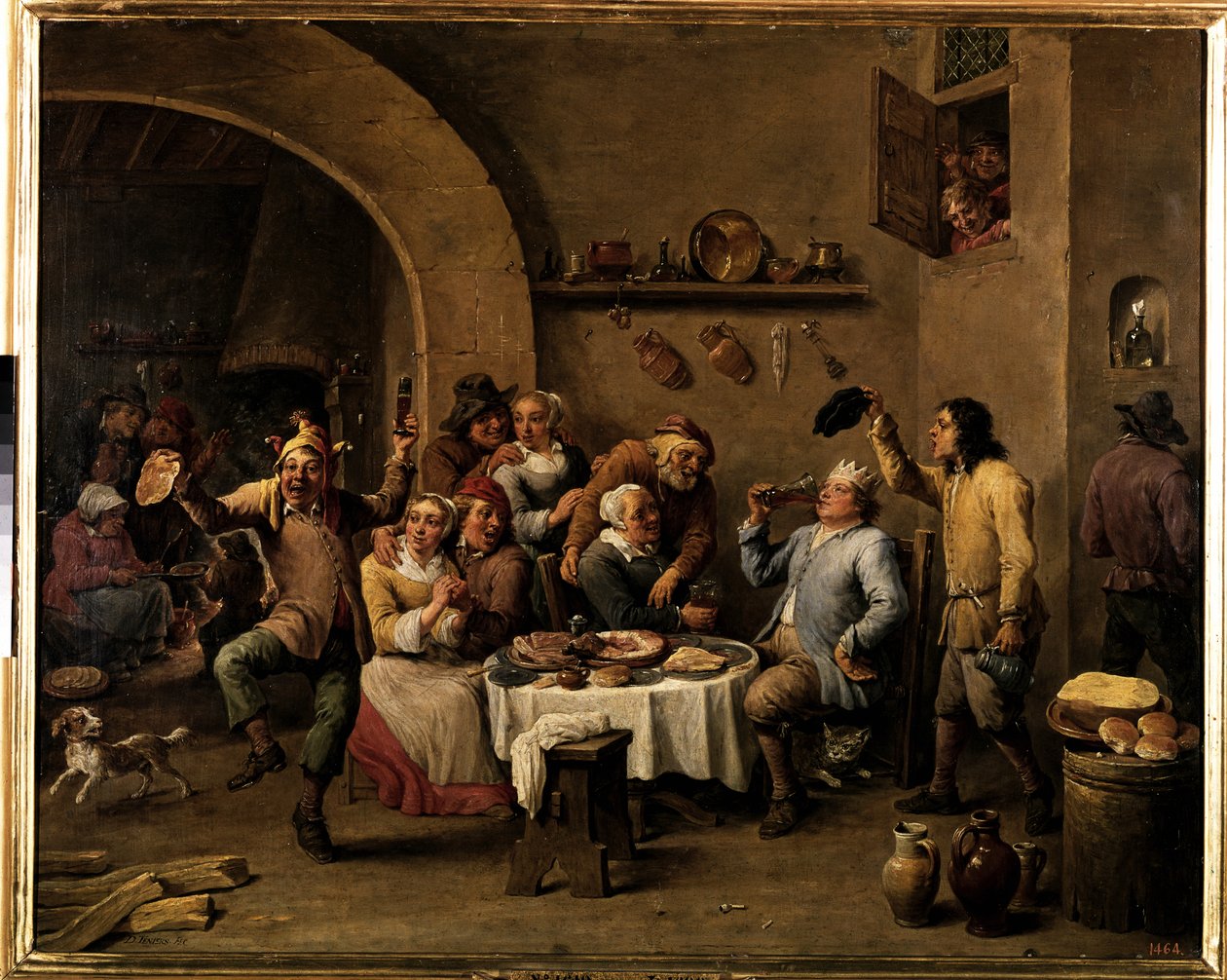 Kral içecekler by David Teniers the Younger