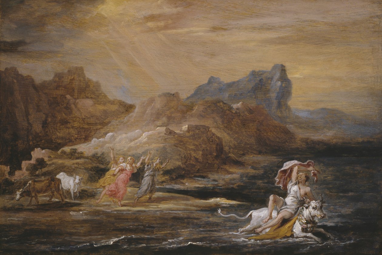 Avrupa'nın Tecavüzü, 1654-56 by David Teniers the Younger