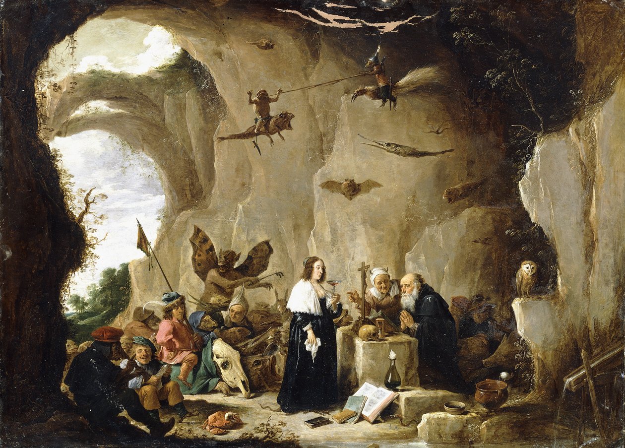 Aziz Anthony'nin Günaha, by David Teniers the Younger