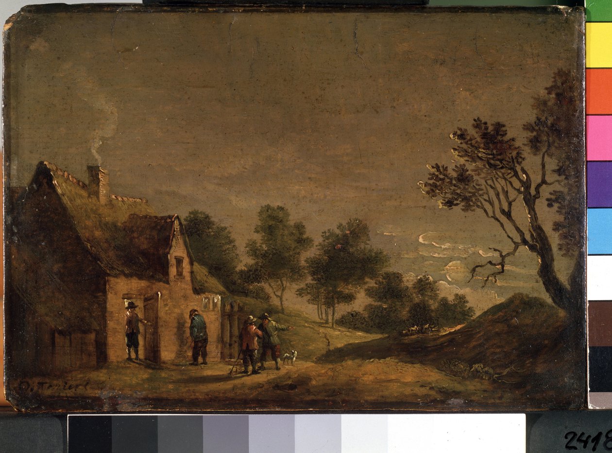 Geceleri bir meyhane (Geceleri bir meyhane). David Teniers