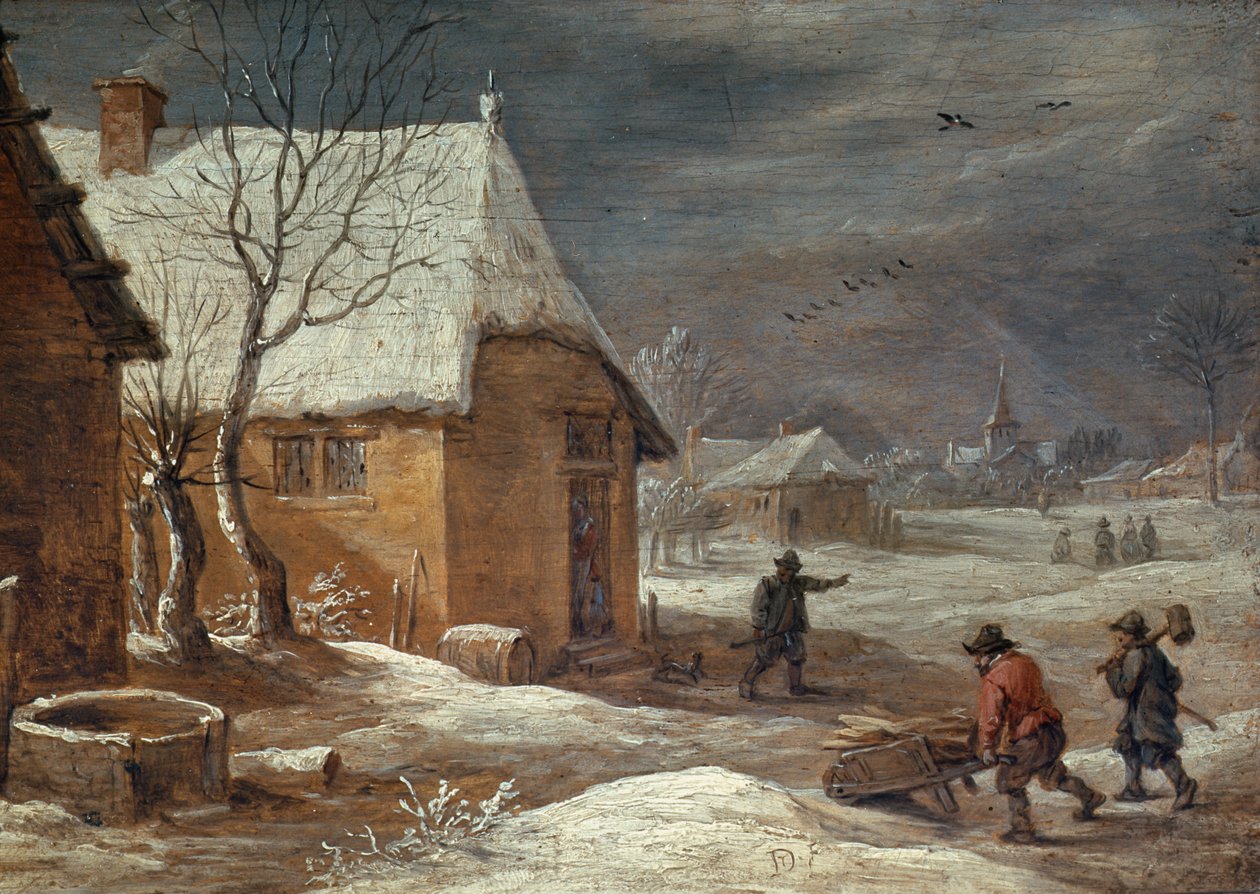 Kış (panel) by David Teniers the Younger