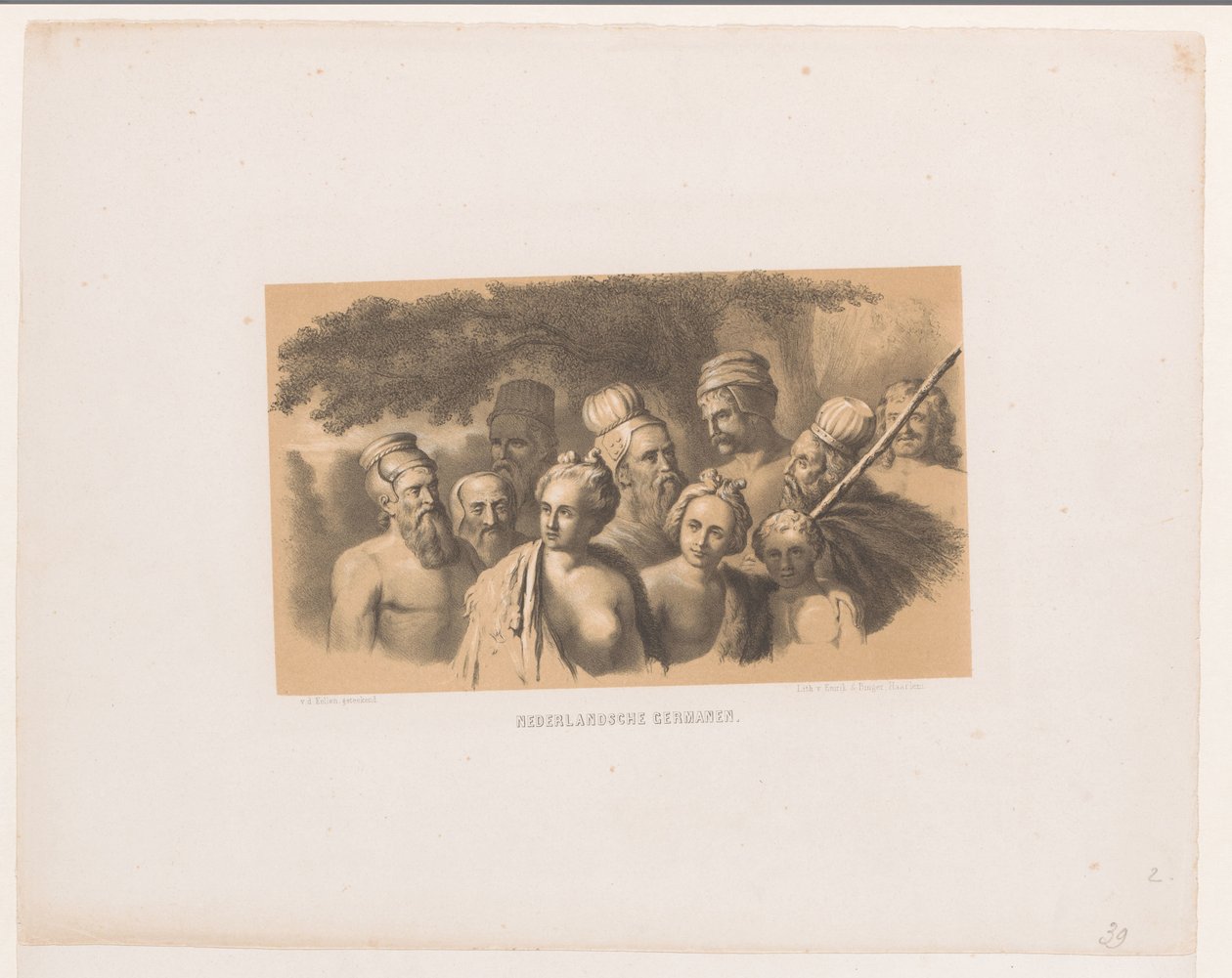 Hollandalı Almanlar Hollandalı Almanlar (nesne üzerindeki başlık) by David van der Kellen