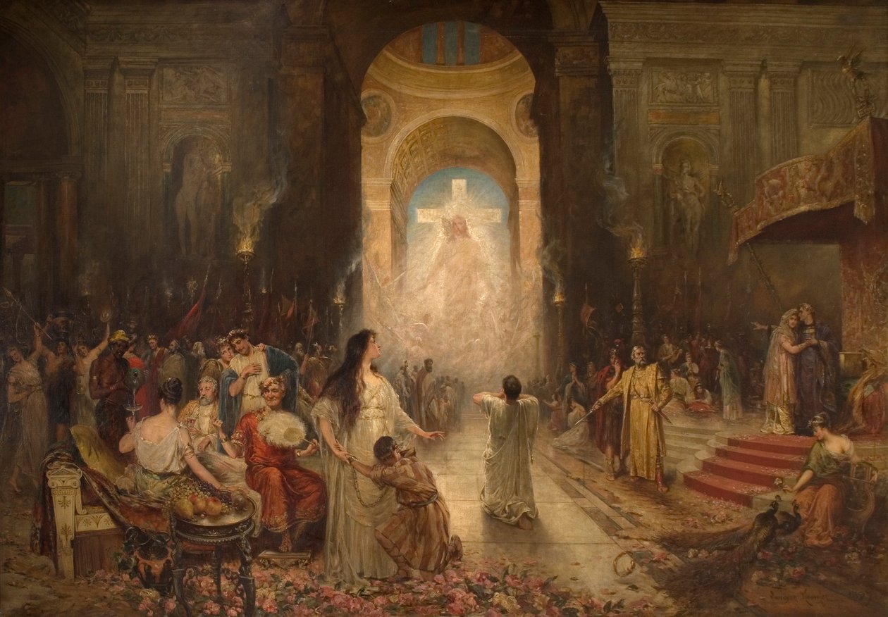 Haç İşareti, 1897 by Davidson Knowles