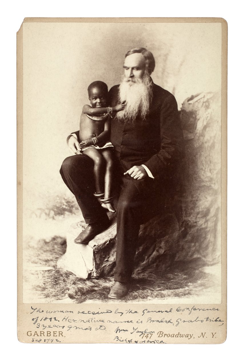 Piskopos Taylor ve Bralah, New York, 1892 (jelatin gümüş baskı) by Davis Garber