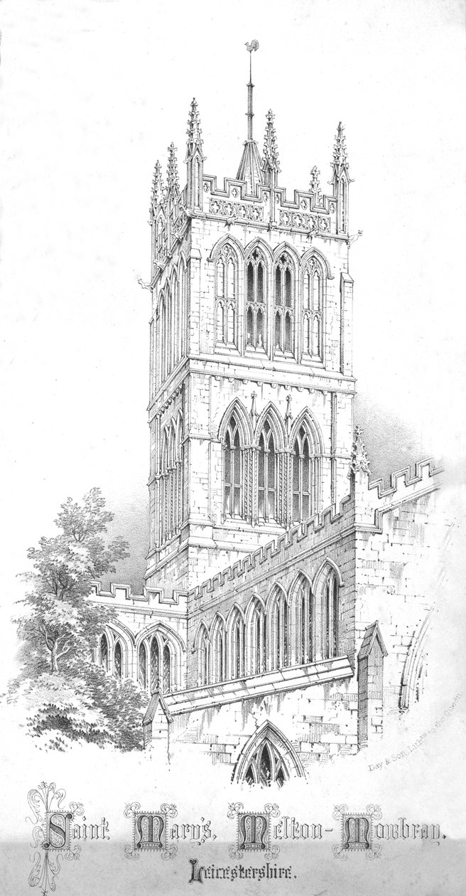 Aziz Marys, Melton-Mowbray. Leicestershire, c1850