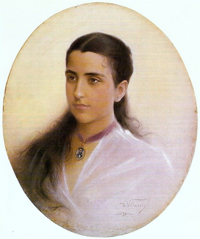 Bir Kadının Portresi by Decio Villares
