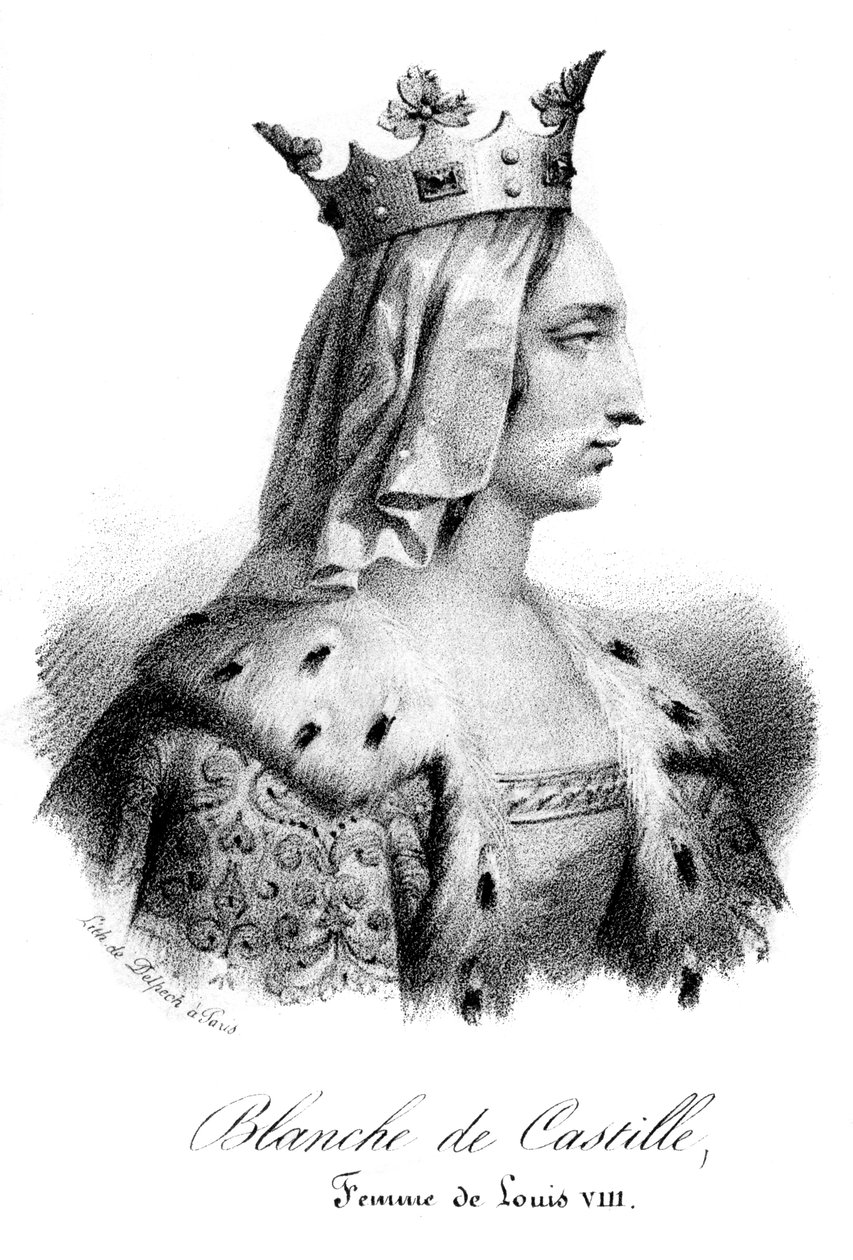 Kastilyalı Blanche, Fransa Kralı VIII.Louis