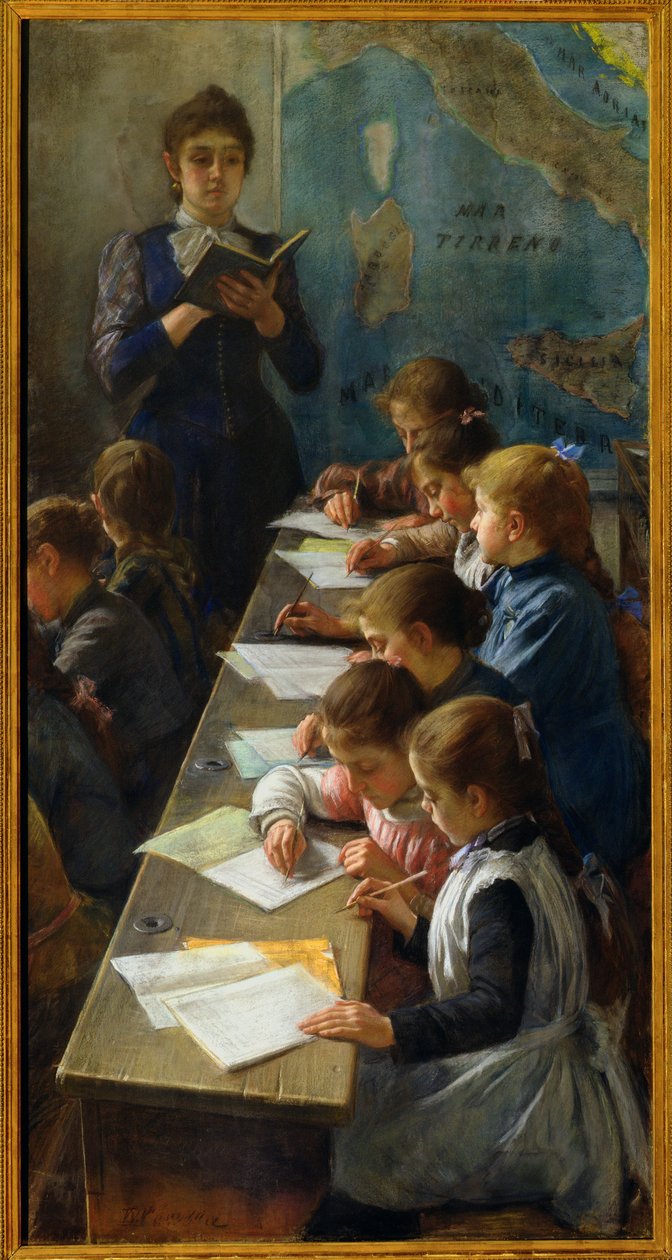 Dikte Dersi, 1891 by Demetrio Cosola