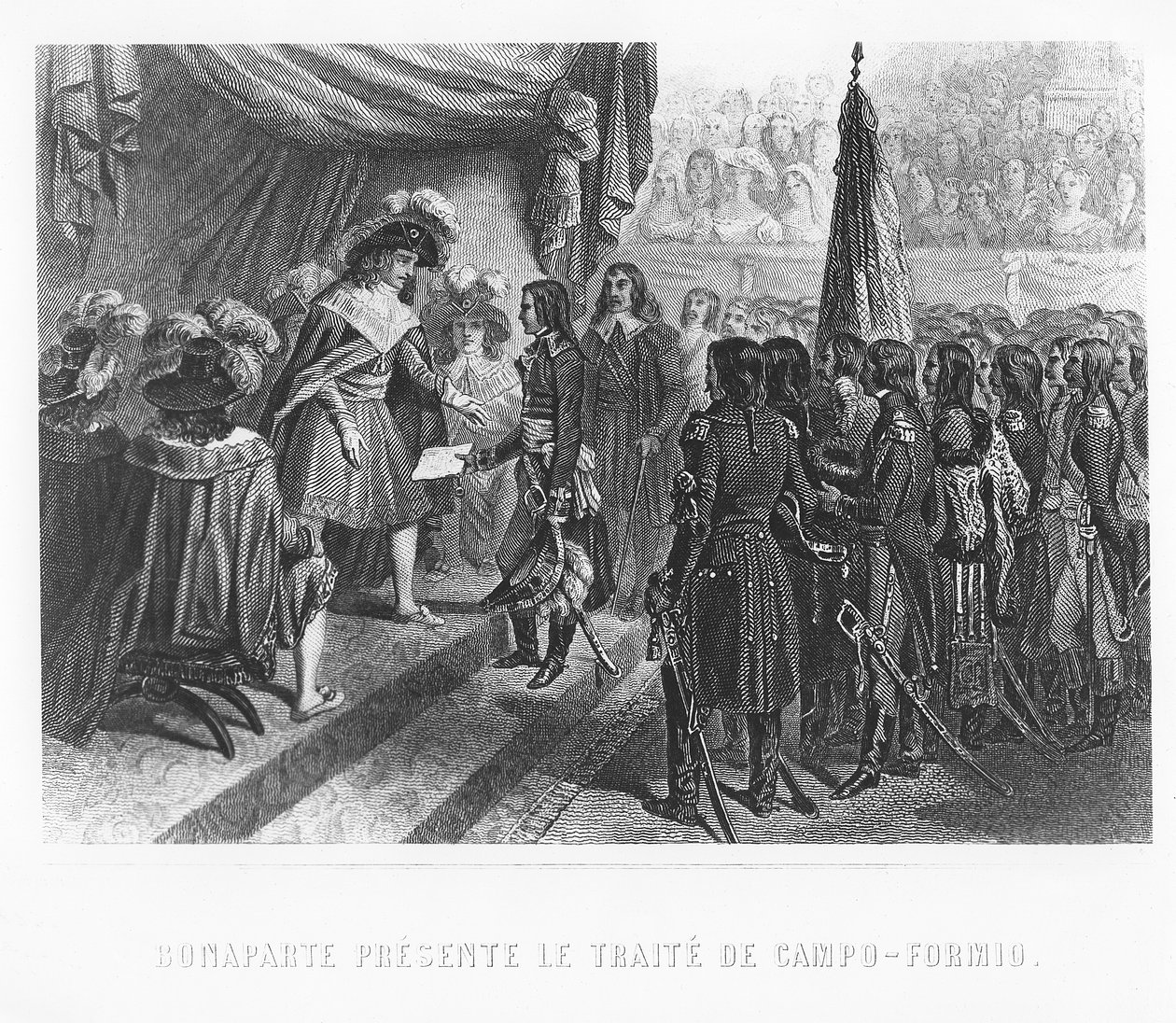 Napolyon Bonapart, Campo Formio Antlaşması