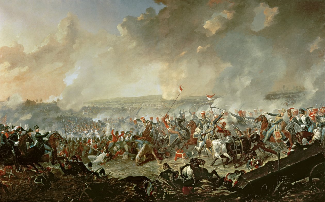 Waterloo Savaşı, 18 Haziran 1815 by Denis Dighton