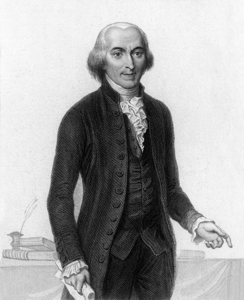 Jean-Marie Roland, La Platiere Vikontu by Denis Auguste Marie (after) Raffet