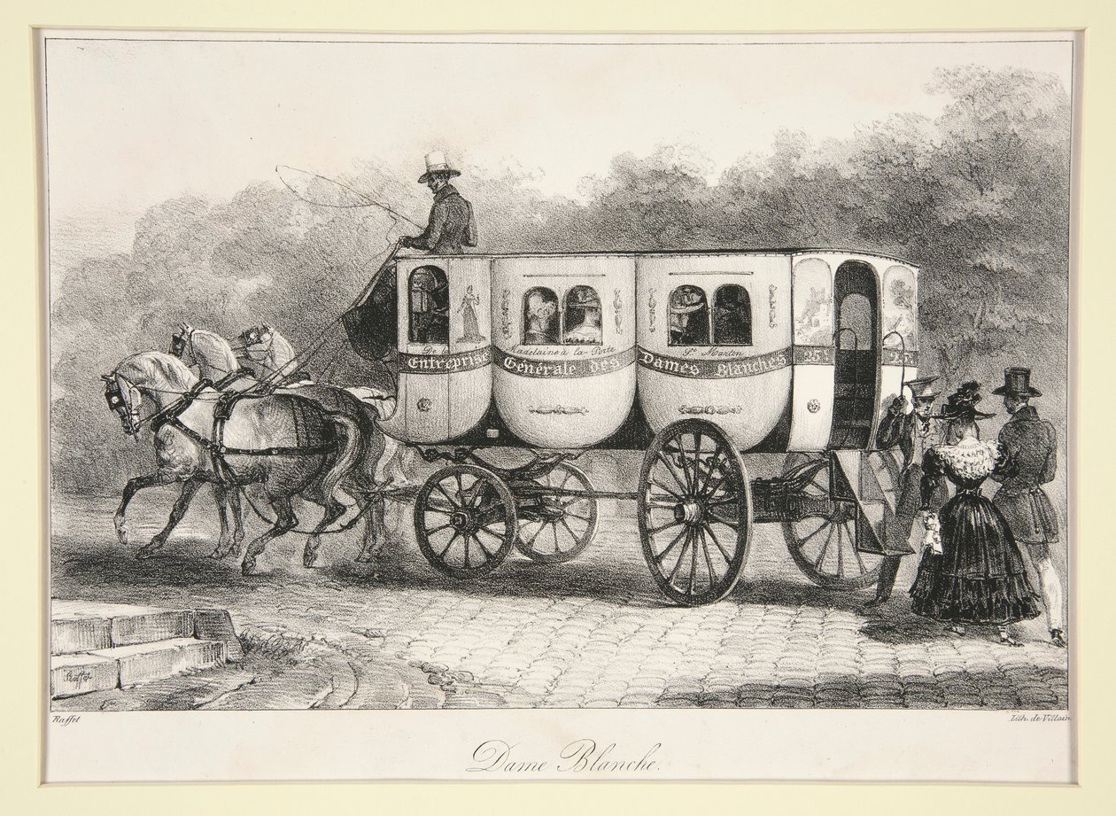beyaz bayan by Denis Auguste Marie Raffet