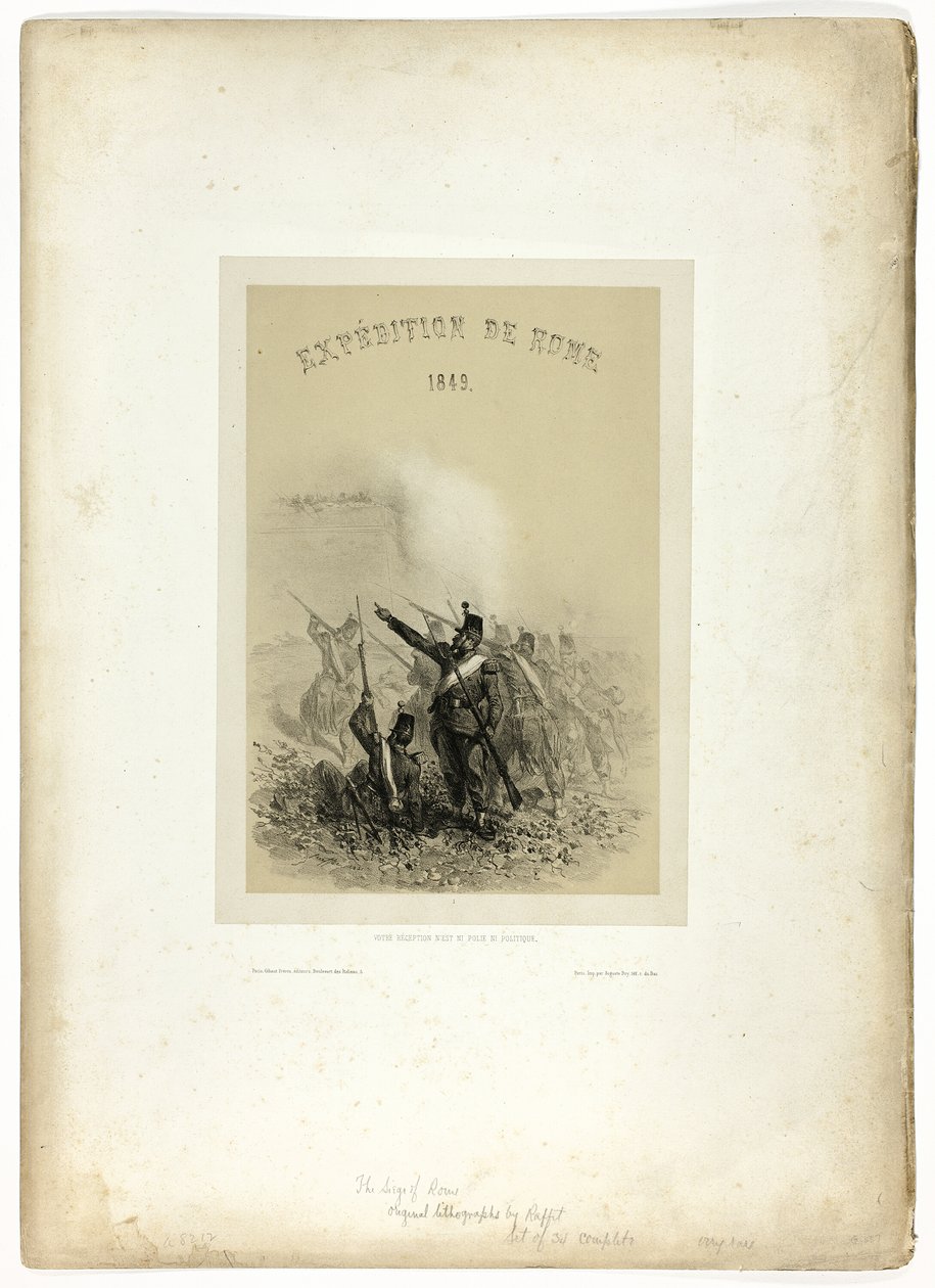 Roma Seferi, 1849: Souvenirs d
