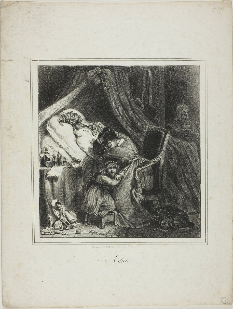 Güle güle. by Denis-Auguste-Marie Raffet