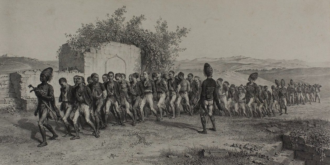 Smyrna Yakınlarındaki Türk Askerler, 10 Kasım 1837 by Denis Auguste Marie Raffet