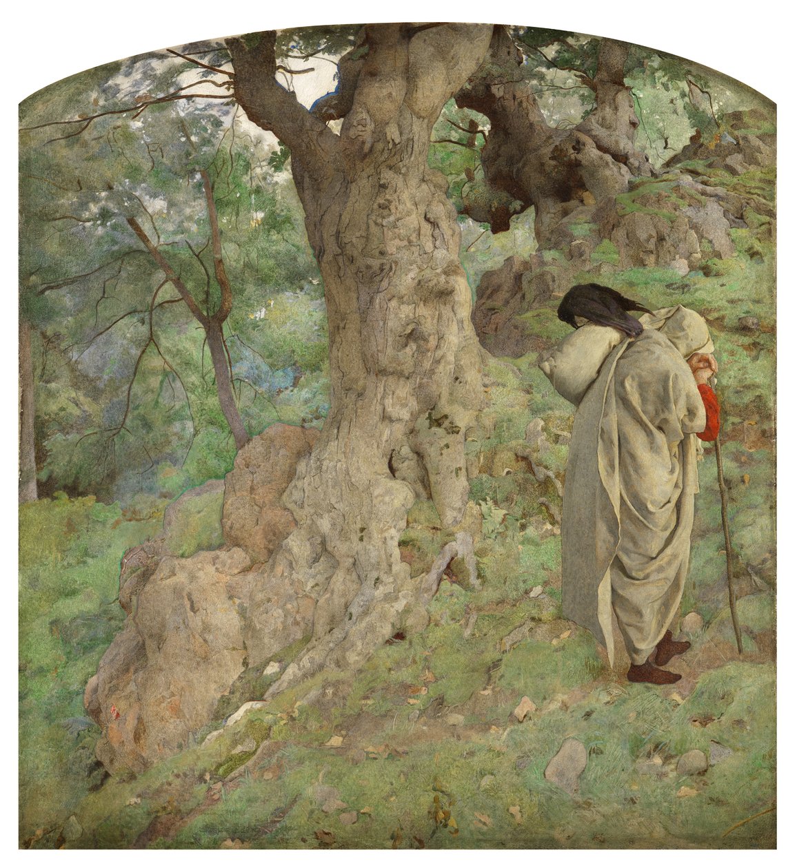 Yolun Sonu (tuval üzerine yağlı boya) by Denis William Eden