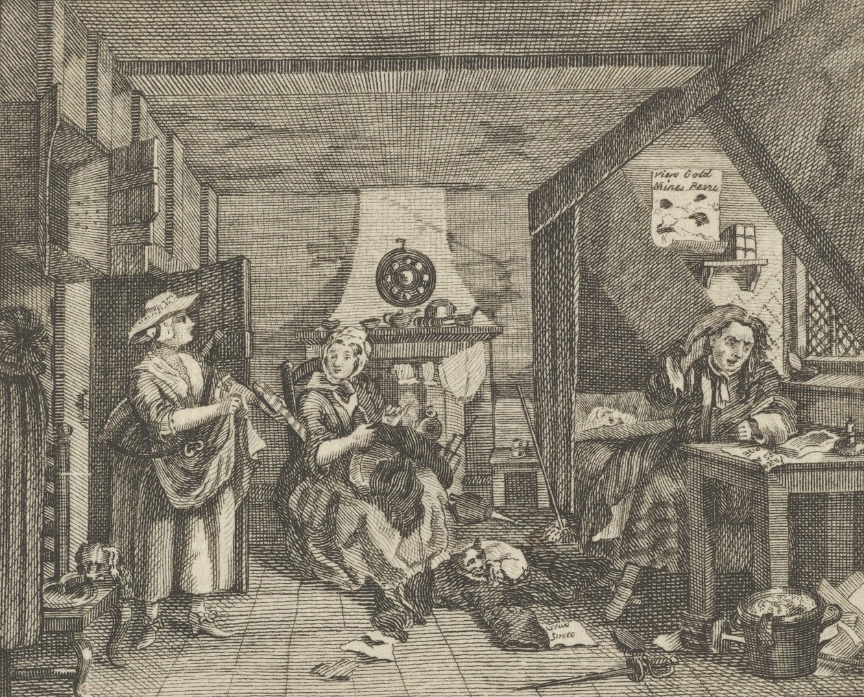 Sıkıntılı Şair, ca. 1800. by Dent