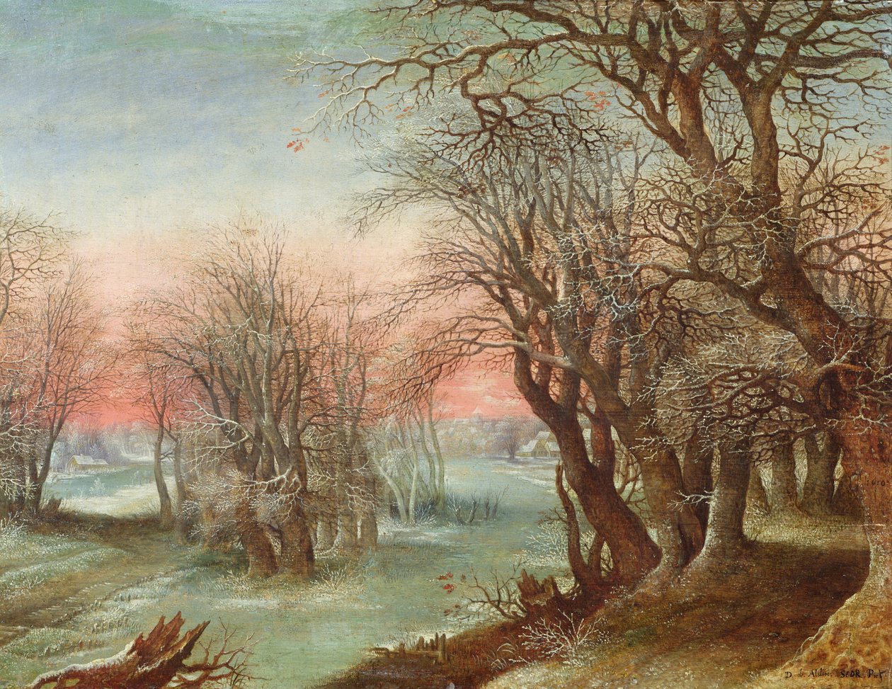 Kış Manzarası, 1610 by Denys van Alsloot