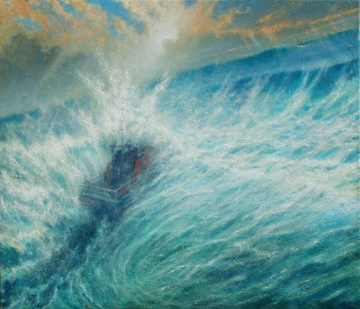 Tehlikede Olanlar İçin, 2019 (Tuval Üzeri Yağlıboya) by Derek Hare