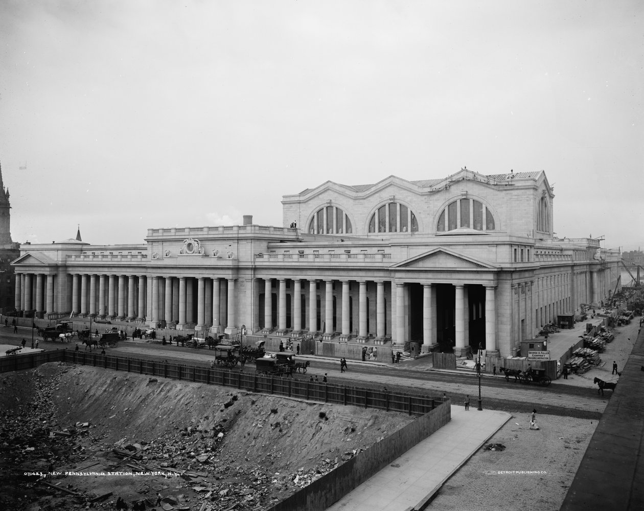 New Pennsylvania İstasyonu, New York, NY, c.1904-20 by Detroit Publishing Co.