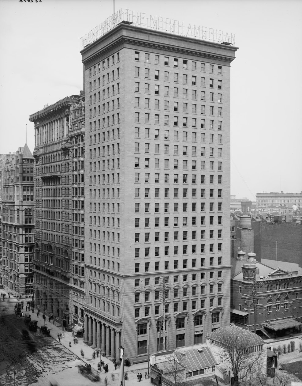 Kuzey Amerika ve Emlak Güven Binaları, Philadelphia, Pensilvanya, c.1897-1910 by Detroit Publishing Co.